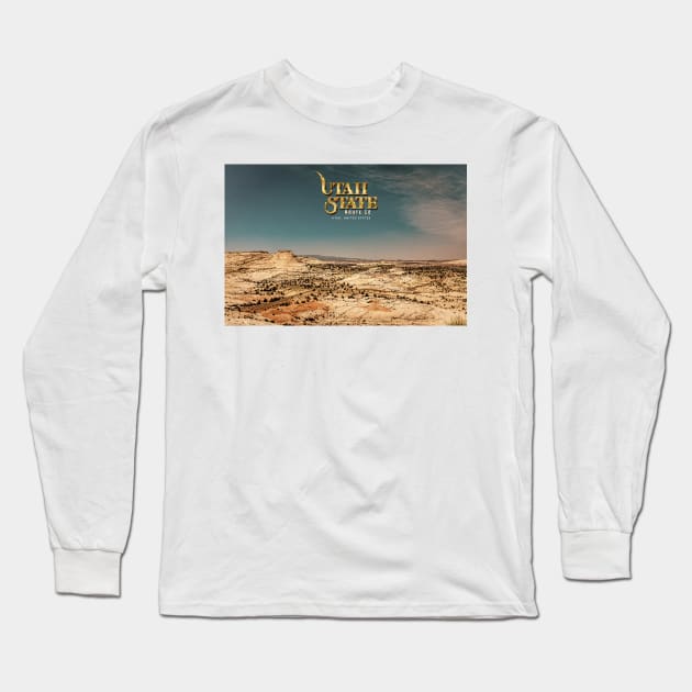 Utah State Route 12 Scenic Drive Long Sleeve T-Shirt by Gestalt Imagery